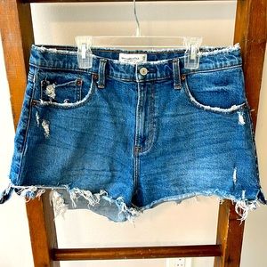 Abercrombie & Fitch High Rise Mom Shorts